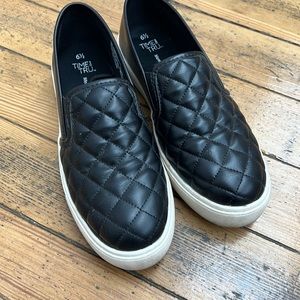 Black Slip-ons